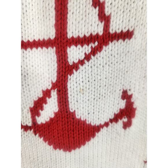 Vintage 90s Nautical Sweater men's large - Picture 5 of 7